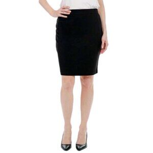 New Guillaume Black Pull-On Stretch Pencil Skirt- Size XL (bin 2F)